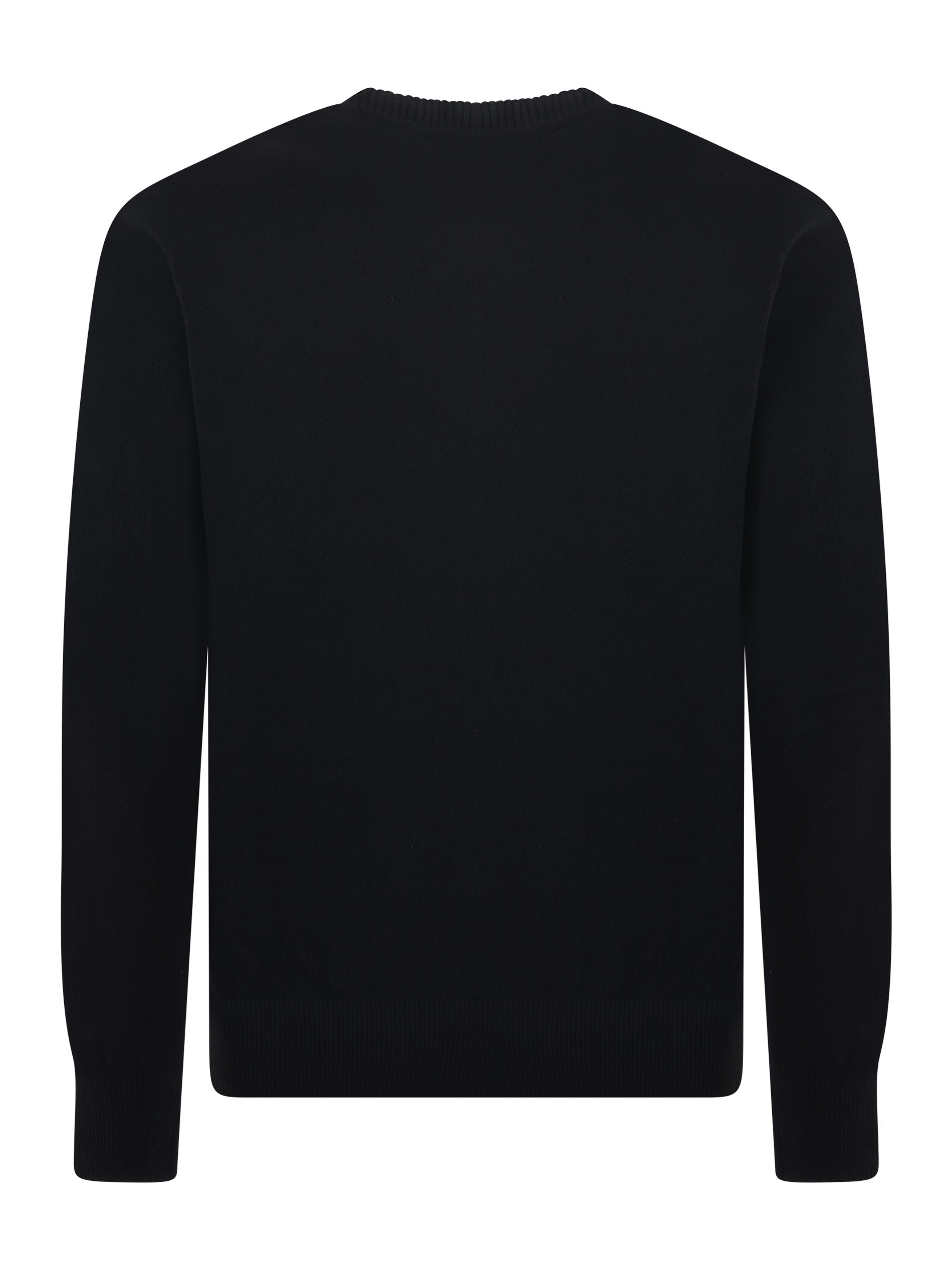 その他 VERSACE JEANS VERSACE JEANS COUTURE Sweaters Black VERSACE JEANS COUTURE Black Signature Label Print Sweatshirt